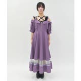 オフショル風ストライプワンピース | axes femme | 詳細画像19 