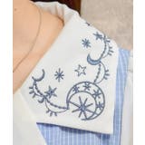 星座刺繍アシメドッキングワンピース | axes femme | 詳細画像5
