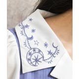 星座刺繍アシメドッキングワンピース | axes femme | 詳細画像6