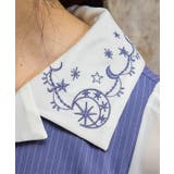 星座刺繍アシメドッキングワンピース | axes femme | 詳細画像7