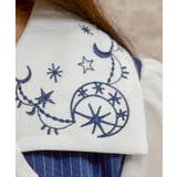 星座刺繍アシメドッキングワンピース | axes femme | 詳細画像9