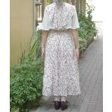 小花柄ブラウス×ワンピースセット | axes femme | 詳細画像3