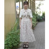 小花柄ブラウス×ワンピースセット | axes femme | 詳細画像4