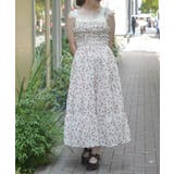 小花柄ブラウス×ワンピースセット | axes femme | 詳細画像5