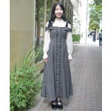 ショルダーリボンワンピース | axes femme | 詳細画像4 