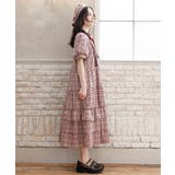 丸襟チェックワンピース | axes femme | 詳細画像2 