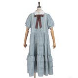 丸襟チェックワンピース | axes femme | 詳細画像23 