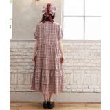 丸襟チェックワンピース | axes femme | 詳細画像3 