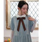 丸襟チェックワンピース | axes femme | 詳細画像6 