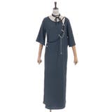 チャイナ金具ロングワンピース | axes femme | 詳細画像25 