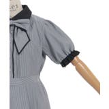 ストライプ切替シャツワンピース | axes femme | 詳細画像17 
