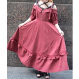 ストライプオフショルＯＰ | axes femme | 詳細画像5 