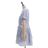 バイカラーシャツミニワンピース | axes femme | 詳細画像19