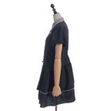バイカラーシャツミニワンピース | axes femme | 詳細画像26