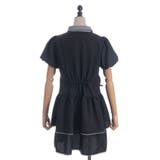 バイカラーシャツミニワンピース | axes femme | 詳細画像27