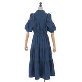 リボンショルダーデニムワンピース | axes femme | 詳細画像16