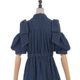 リボンショルダーデニムワンピース | axes femme | 詳細画像24