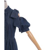 リボンショルダーデニムワンピース | axes femme | 詳細画像25