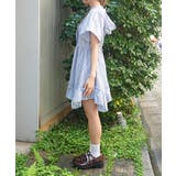 ストライプ柄フードシャツワンピース | axes femme | 詳細画像2