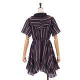 ストライプ柄フードシャツワンピース | axes femme | 詳細画像22