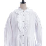 ガーゼフリルシャツワンピース | axes femme | 詳細画像19