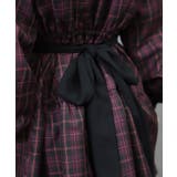 チェックフリルシャツワンピース | axes femme | 詳細画像4 