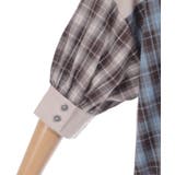 チェックバイカラーシャツワンピース | axes femme | 詳細画像16 