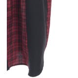 チェックバイカラーシャツワンピース | axes femme | 詳細画像21 