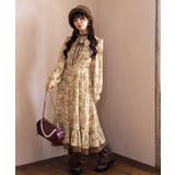 アンブルローズ柄ワンピース | axes femme | 詳細画像6 