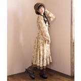 アンブルローズ柄ワンピース | axes femme | 詳細画像7 