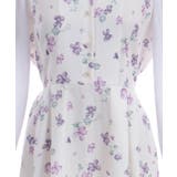 すみれ柄セーラー襟ワンピース | axes femme | 詳細画像11