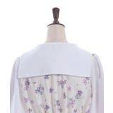 すみれ柄セーラー襟ワンピース | axes femme | 詳細画像13