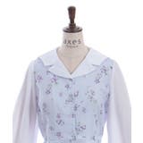 すみれ柄セーラー襟ワンピース | axes femme | 詳細画像18