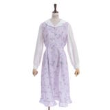 すみれ柄セーラー襟ワンピース | axes femme | 詳細画像23