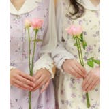 すみれ柄セーラー襟ワンピース | axes femme | 詳細画像4