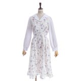 すみれ柄セーラー襟ワンピース | axes femme | 詳細画像6