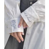 UVカットレースアップロングシャツ | axes femme | 詳細画像11