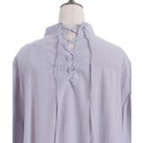 UVカットレースアップロングシャツ | axes femme | 詳細画像30