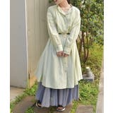 UVカットレースアップロングシャツ | axes femme | 詳細画像5