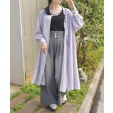UVカットレースアップロングシャツ | axes femme | 詳細画像6