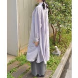 UVカットレースアップロングシャツ | axes femme | 詳細画像9