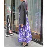 蝶々×花柄ジップワンピース | axes femme | 詳細画像6 