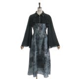 蝶々×花柄ジップワンピース | axes femme | 詳細画像9 