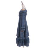 タータンチェック肩開ワンピース | axes femme | 詳細画像10