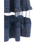 タータンチェック肩開ワンピース | axes femme | 詳細画像13