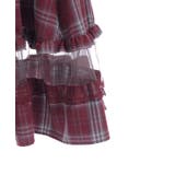 タータンチェック肩開ワンピース | axes femme | 詳細画像20