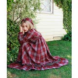 タータンチェック肩開ワンピース | axes femme | 詳細画像4