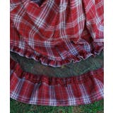 タータンチェック肩開ワンピース | axes femme | 詳細画像5