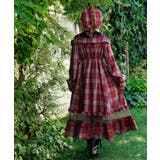 タータンチェック肩開ワンピース | axes femme | 詳細画像6