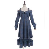 タータンチェック肩開ワンピース | axes femme | 詳細画像9